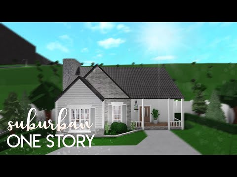 BLOXBURG | Suburban One Story