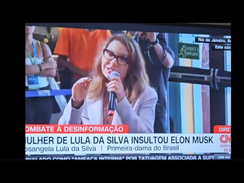 Janja insulta #elonmusk #pablomarçal #bolsonaro# #donaldtrump  #eduardobolsonaro #gilvan #brasil