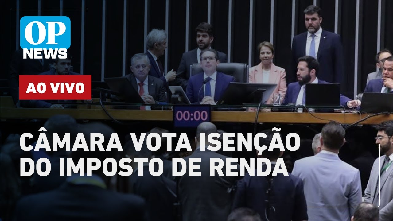 🔴AO VIVO Câmara vota isenção Eduardo ameaça debandada no PL Governo Trump é paralisado | OP NEWS