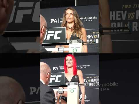 Dern and Robertson have made weight! #ufc330