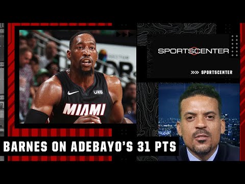If Bam Adebayo plays like THIS, Miami is going to be tough to beat! - Matt Barnes | SportsCenter
