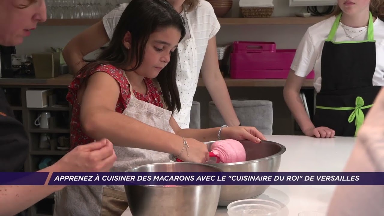Atelier macarons à Versailles par le Cuisinaire du roi
