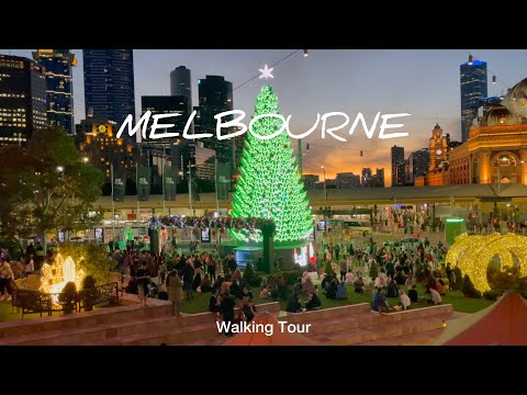 OFFICIAL OPENING OF CHRISTMAS LIGHTS IN MELBOURNE