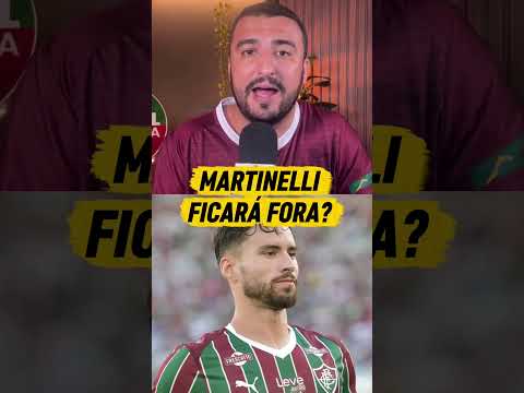 Martinelli é dúvida para o jogo da próxima semana e Fluminense mantém silêncio sobre lesão do jogador