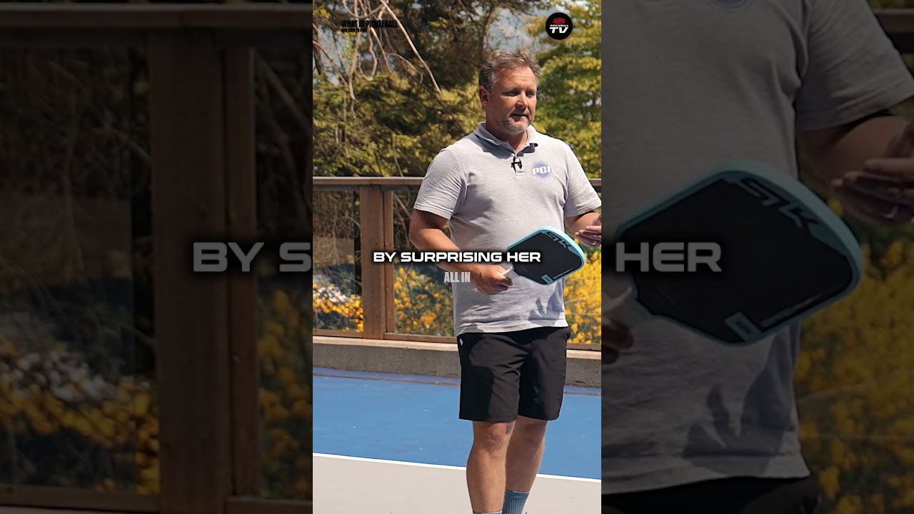 Learn how to recognize the right moment to attack and the best finishing shots ๐ #pickleball