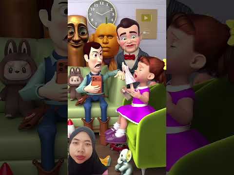 BONEKA BARBIE RUSAK ‼️ #baby #funny #cartoon #lucu #shortvideo #fypシ #trending