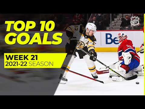 Top 10 Goals from Week 21 of the 2021-22 NHL Season