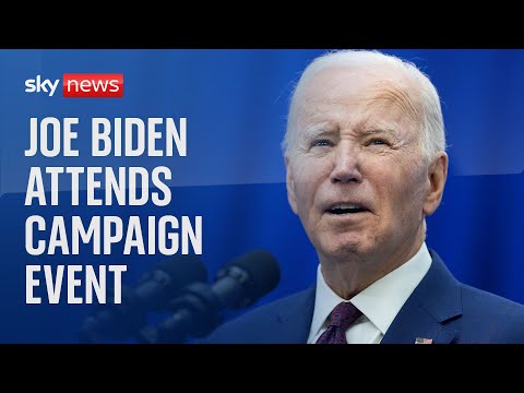 Joe Biden attends campaign event in Michigan
