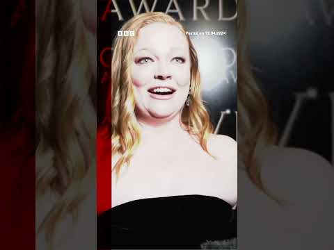 Sarah Snook wins best actress at Sunday's Olivier Awards. #OlivierAwards #Shorts #BBCNews