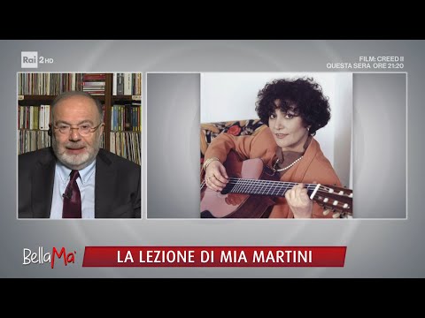 Massimo Bernardini ricorda Mia Martini - BellaMa' 29/02/2024