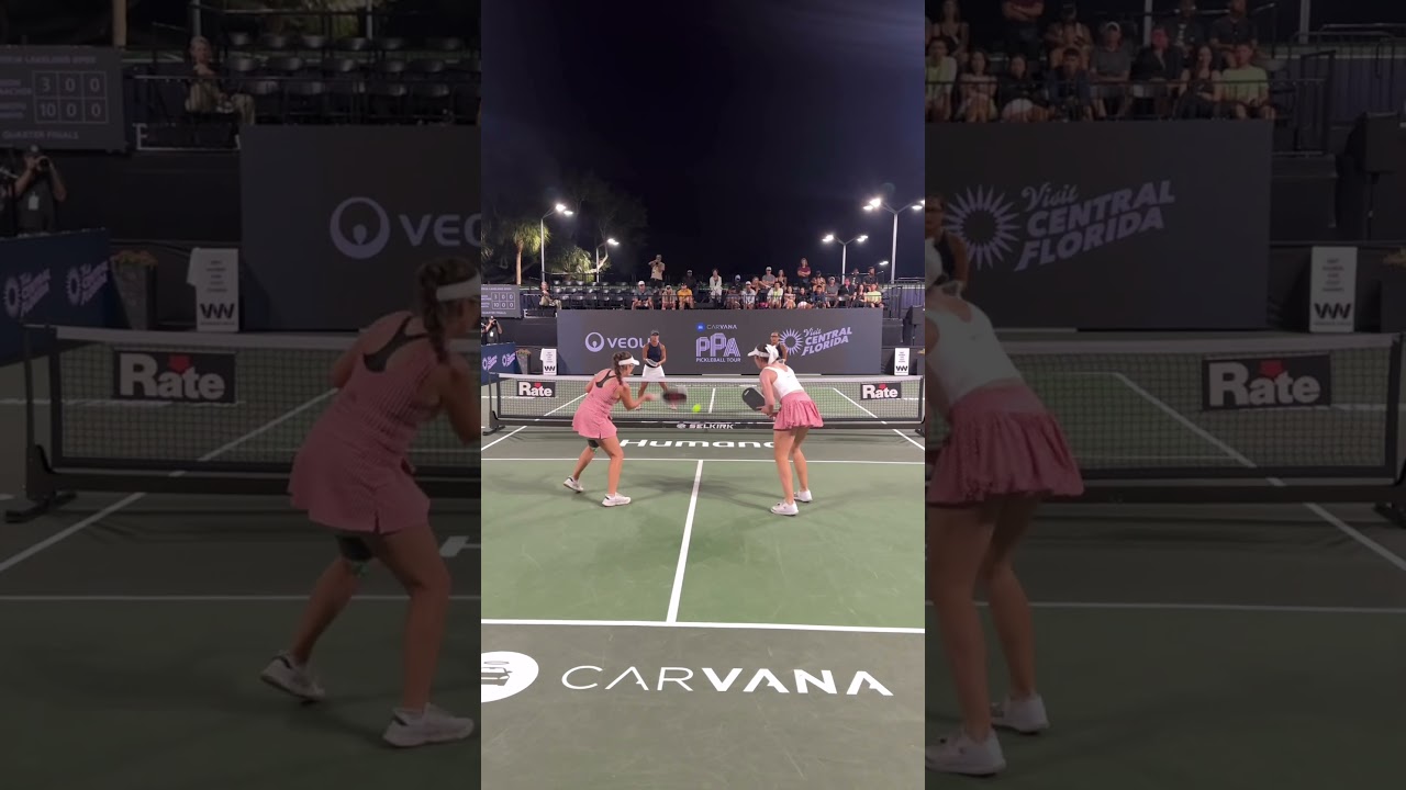 The Kawamotos with the CLUTCH pickleball win!