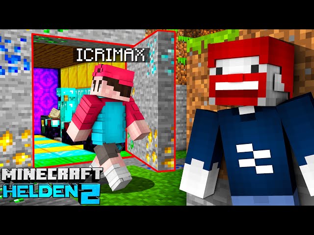 Wir FINDEN die GEHEIME iCRIMAX BASE in Minecraft Helden 2