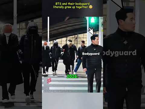 BTS and their bodyguard literally grew up together 🥺