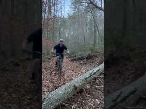 Hilarious Front End Washout on a Log🪵