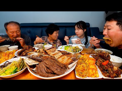 [한가위 집밥] 포항 농산물로 푸짐하게 요리한 추석 한 상!! 한가위 집밥 요리&먹방!! (Korean Thanksgiving Day) - Mukbang eating show