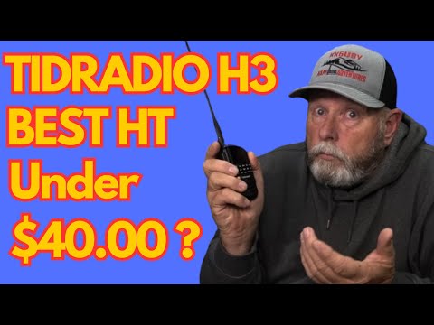 TIDRADIO TD-H3 Ham Radio Multi-Band Two Way Radio with Air-Band and Bluetooth.