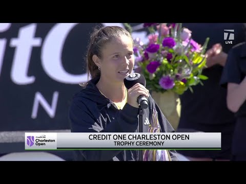 Daria Kasatkina's Charleston Open Finalist Speech | 2024 Charleston Final