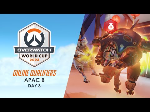 Overwatch World Cup 2023 Online Qualifiers - APAC B - Day 3