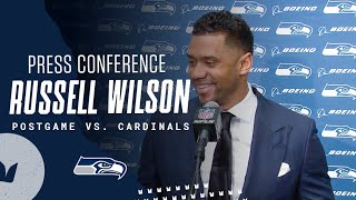 Russell Wilson Seahawks Postgame Press Conference - Week 18 vs. Arizona Cardinals