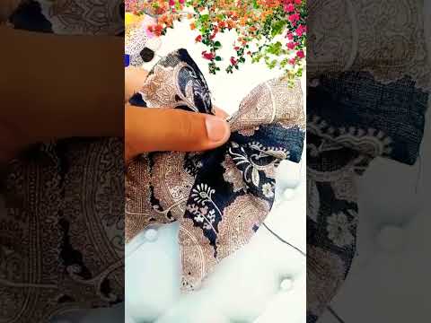 DIY hair bow 🎀#diy #art #craft #shorts #shortvideo