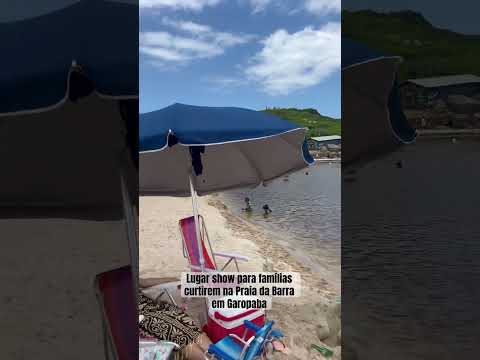 Lugar show para famílias curtirem na Praia da Barra em Garopaba