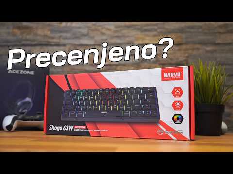 Tastatura sa UBEDLJIVO NAJGOROM cenom kod nas! Marvo Shogo 63W