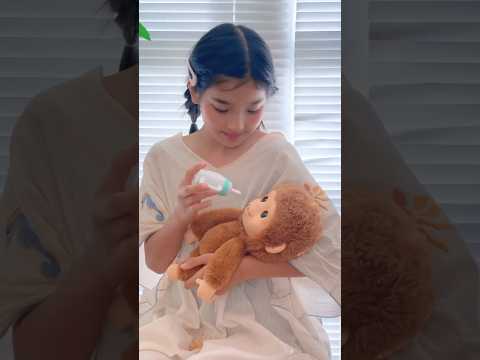24時間赤ちゃんのお世話チャレンジ🐒ベイビーモンキーコラボ