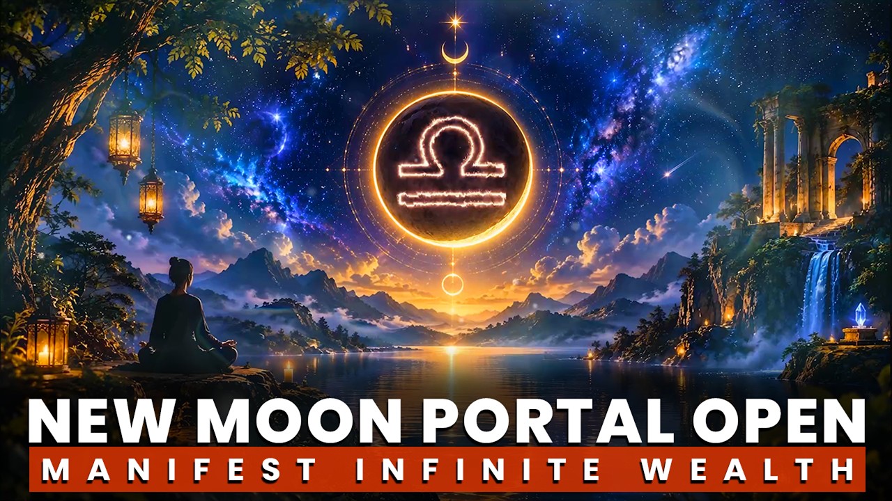 The Libra New Moon Portal is Open: Manifest Infinite Wealth, Abundance & Prosperity