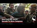 Delhi University Students Detained Amid Clashes Over BBC Series On PM Modi
