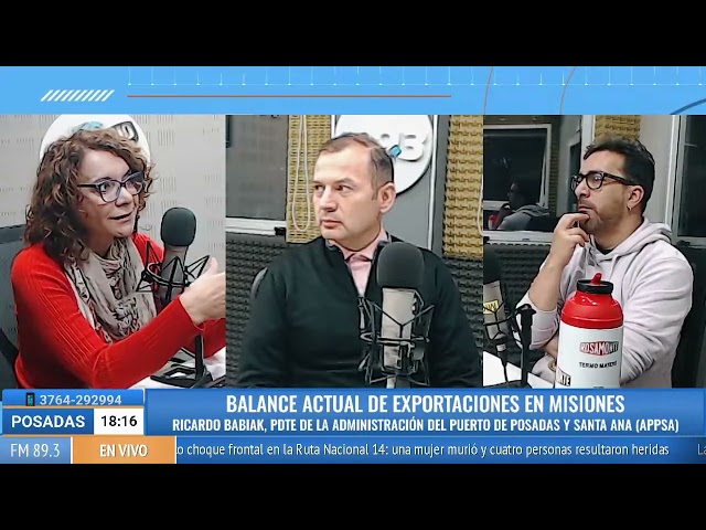 Ricardo Babiak, presidente de la Administración del Puerto de Posadas y Santa Ana (APPSA)