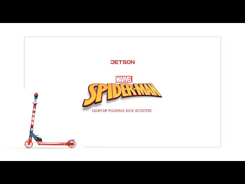 Jetson Disney Spider-Man Scooter -  Guide to Your Ride