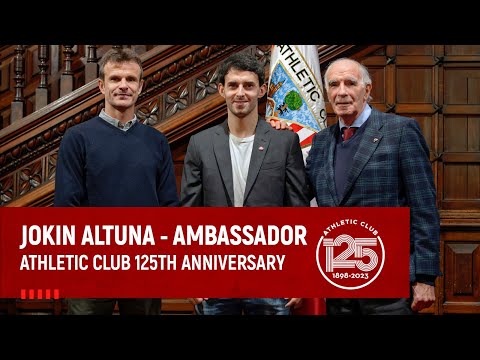Jokin Altuna I 125th anniversary ambassador for February I Athletic Club
