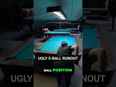 [UGLY] 5-Ball Run Out #CueSports