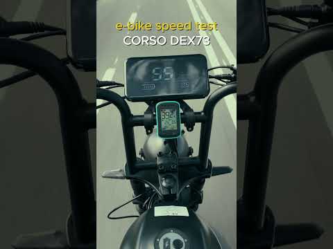 Corso DEX73 max speed