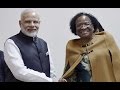 TN - PM Narendra Modi Meets Veronica Macamo in Maputo