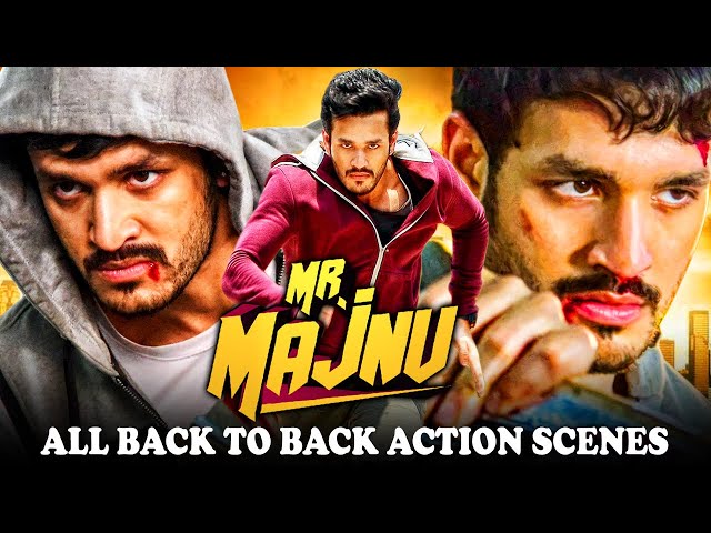 Mr Majnu All Back To Back Action Scenes | Akhil Akkineni