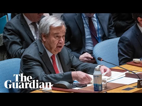 'Unacceptable' for Israel to reject two-state solution with Palestine, says UN chief