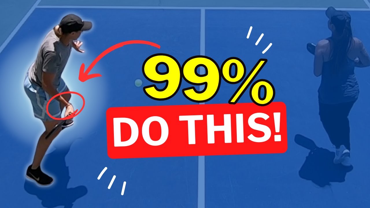 Why 99% of Pickleball Pros swing this way…(Full breakdown included)