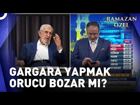 Ağızda Su Çalkalamak Orucu Bozar Mı? | Prof. Dr. Mustafa Karataş ile Sahur Vakti