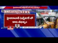 Overspeeding Car Hits 4 Autos at Filmnagar in Hyderabad