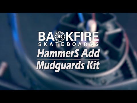 How to Install The Mudguards on Backfire Hammer Sledge