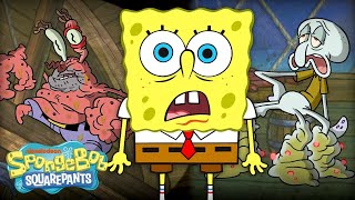 Every Interior Disaster Ever! 🏠💥 | SpongeBob