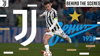BTS as Juventus Secure Last 16 Spot! | Juventus vs Zenit | Inside Allianz Stadium