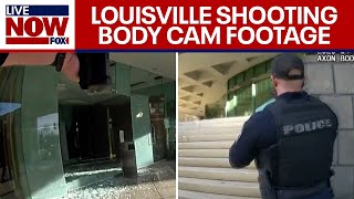 Louisville bank shooting body cam footage release by police | LiveNOW from FOX
