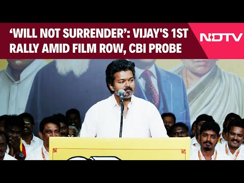 TVK Chief Vijay News | "Not Election But Democratic War": Vijay's 1st Rally Amid Film Row, CBI Probe