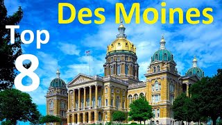 Top 8 things to do in Des Moines, Iowa  (Best tourist attractions to visit in 2023)