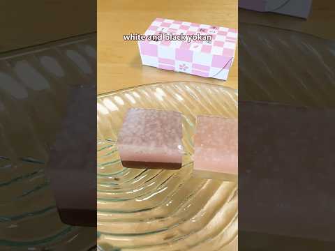 Sakura Yokan Jelly Introduce Japanese Candy Souvenir #shorts #souvenir #food #japan