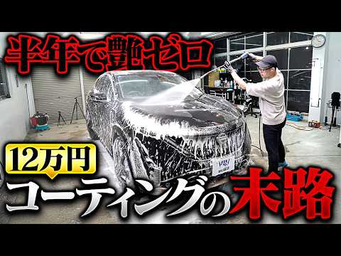 【コーティングの失敗?】艶ゼロのアリアを徹底洗車で救う!