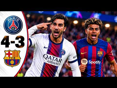<strong>PSG</strong> <strong>vs</strong> Barcelona 4-3 - All Goals &amp; Highlights - 2026