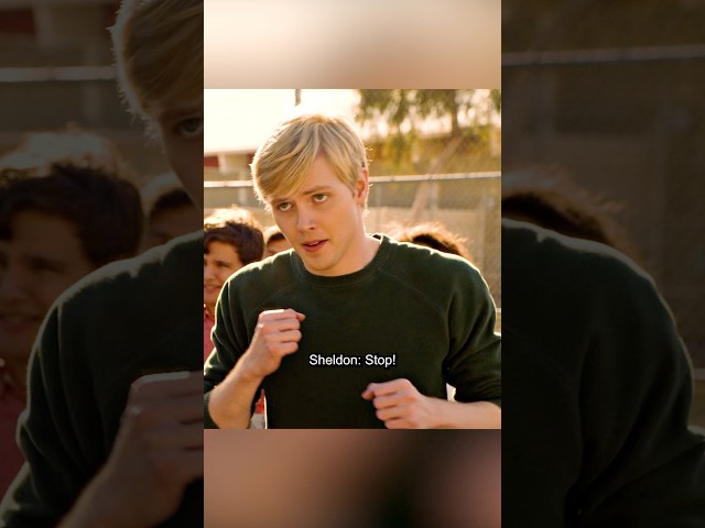 Sheldon successfully stopped a fight from breaking out.#shorts #edit #viralvideo #story #funny